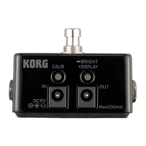 Korg Pitchblack X Chromatic Pedal Tuner At Gear Music