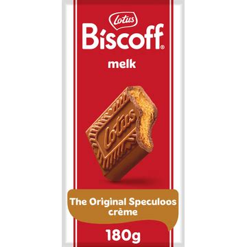 Lotus Biscoff Speculoos Melk Chocoladereep Speculoos Vulling G