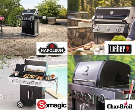 Comparatif Des Barbecues Gaz Napol On Weber Somagic Char Broil