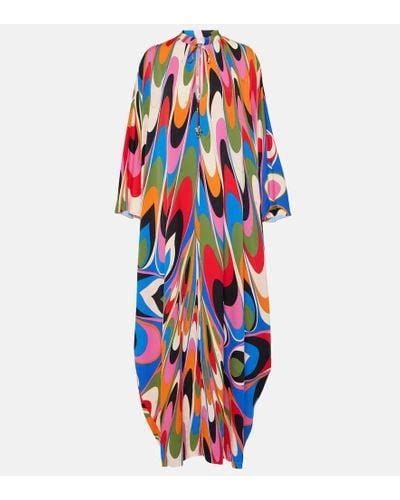 Blue Emilio Pucci Dresses For Women Lyst