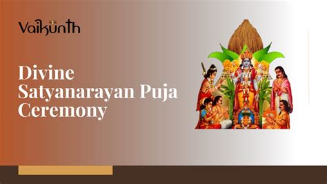 Ppt Book A Pandit For The Divine Satyanarayan Puja Ceremony