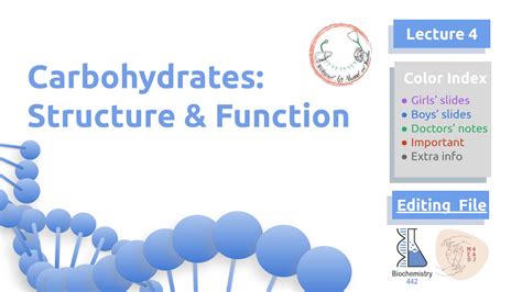 SOLUTION: Lecture in structure and function of carbohydrates - Studypool