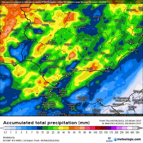 El tiempo fin de semana en Málaga Probabilidad de lluvias el lunes y