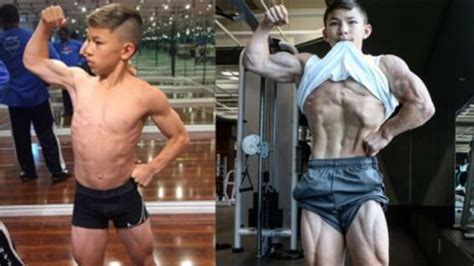 Check Out This Absolutely Massive 15 Year Old Body Builder