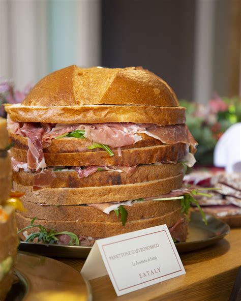 Panettone Gastronomico Eataly Lingotto GG Giovani Genitori