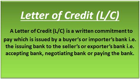 LC Full Form: Letter of Credit - javaTpoint