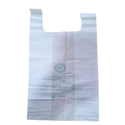 Cornstarch Compostable Carry Bag For Grocery Shopping Pattern