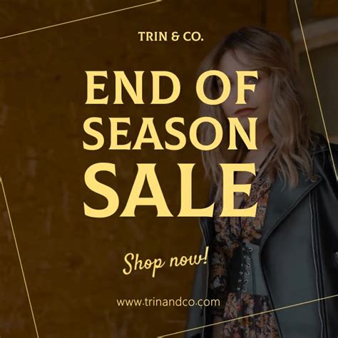 End Of Season Sale Template Postermywall