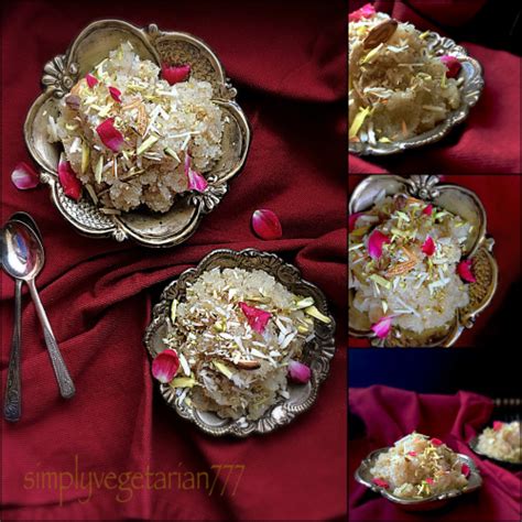 Sooji Ka Halwa Semolina Pudding A Traditional Sweet Dish From India