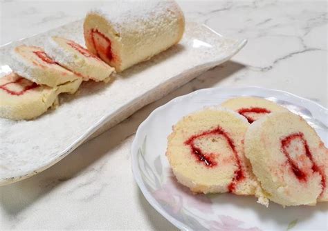 Resep Swiss Roll Cake Oleh Fajria Y YOUTUBE Dapur Bunda Icel IG