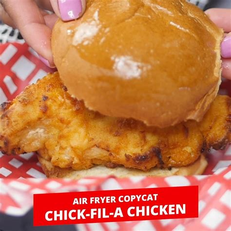 This Air Fryer Chicken Sandwich Chick Fil A Copycat Recipe Artofit