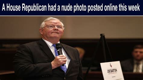 A House Republican Had A Nude Photo Posted Online This Week Youtube