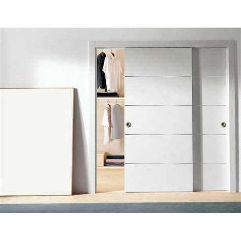 Sartodoors Planum Flush Wood Sliding Closet White Doors Wayfair