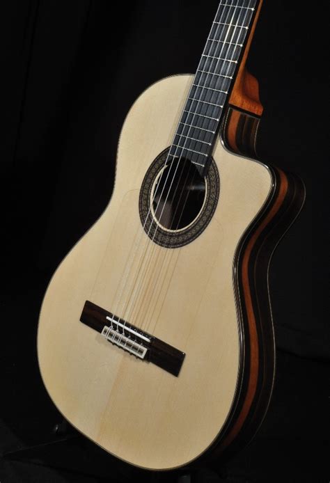 Cordoba 55fce Negra Limited Spanish Nylon Acel Guitar Whardshell