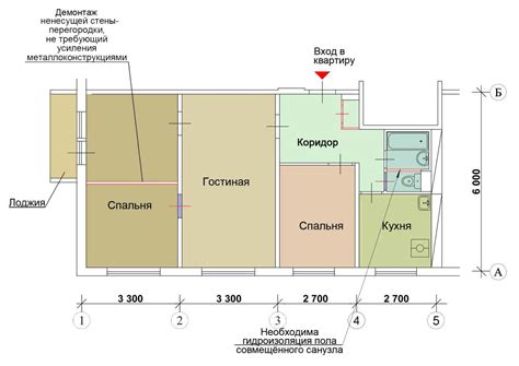 Перепланировка квартир в домах серии Ii 49