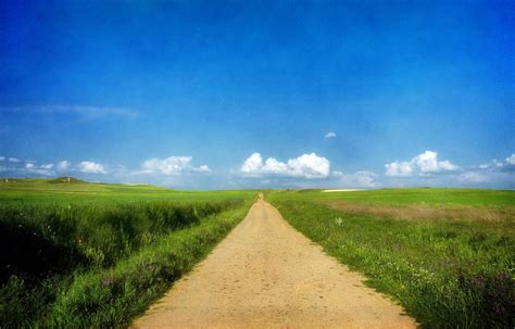 Road Grass Summer Wallpaper (2048x1311)