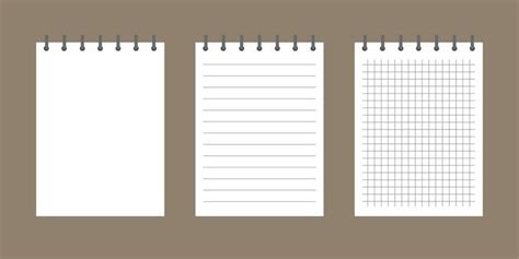 Notepad Template Vector Art Icons And Graphics For Free Download