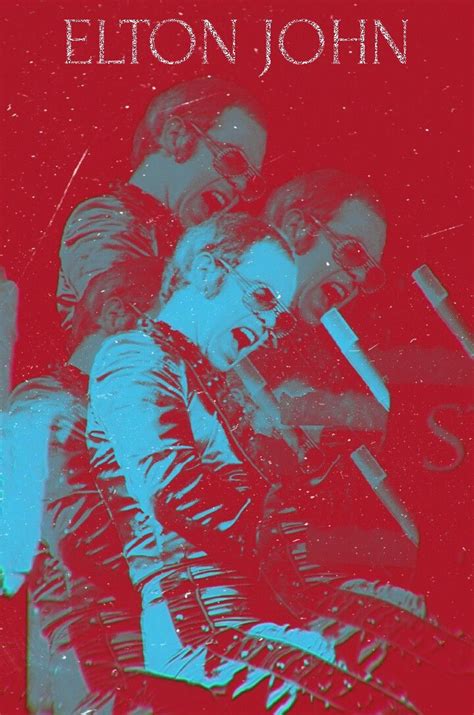 Elton John poster ☆ | Poster, Movie posters, Elton john
