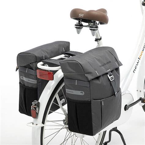 Sacoche Velo Porte Bagage A Pont Newlooxs Vigo Gris Litres