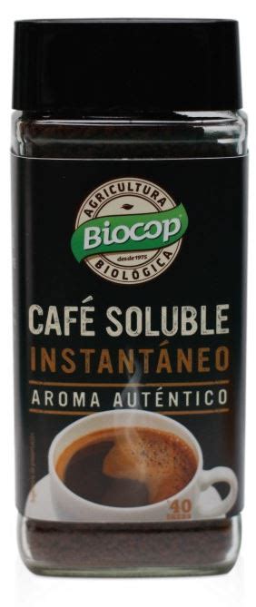 Café Soluble Instantáneo Biocop 100g Mezcla Arábica Y Robusta De Agr