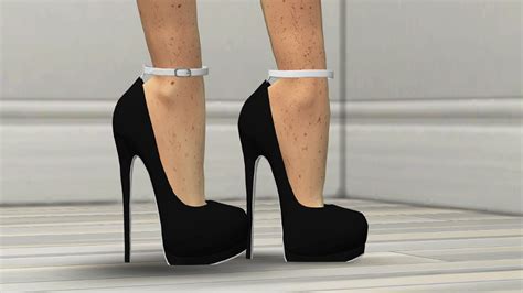 Redheadsims Cc Hff Sims New Year Heels V2 Heels Sims New Sims