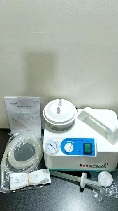 Surgitech Portable Phlegm Suction Machine Heavy Duty Lazada Ph