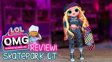 LOL Surprise! OMG Skatepark QT Doll Review! - YouTube