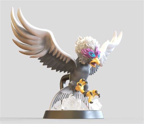 Hisuian Braviary- FAN ART – POKÉMON FIGURINE -POKEMON LEGENDS ARCEUS ...