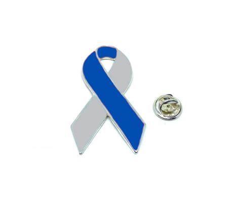 Diabetes Awareness Ribbon Pin - FINOX