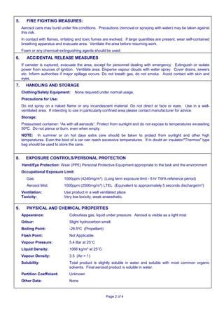 Canned Smoke Detector Tester From Project Sales Corp Pdf