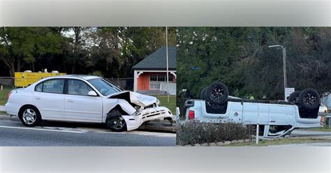 One Hospitalized After Rollover Crash On Silver Springs Boulevard In Ocala Ocala