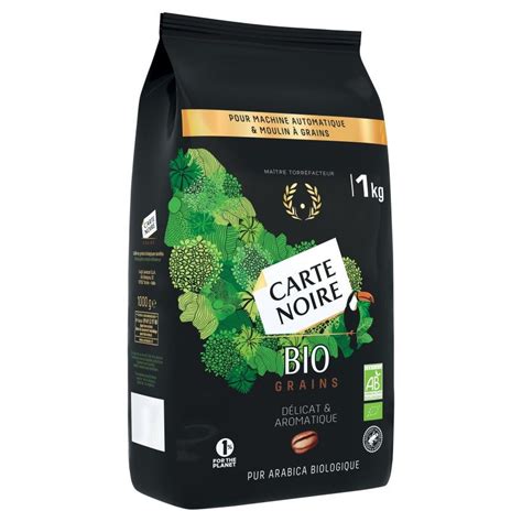 Café en grains Carte Noire Bio 1kg Café Dosette