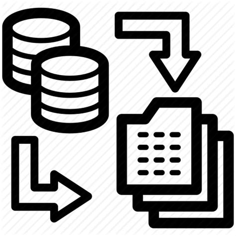 Data Migration Icon At Collection Of Data Migration Icon Free For Personal Use