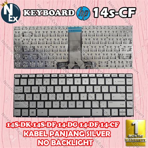 Jual Keyboard Hp Pavilion S Cf Dh Kabel Panjang Silver Shopee