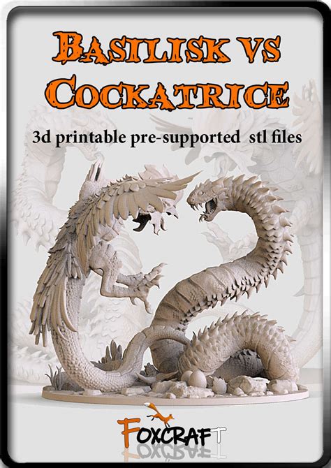 Basilisk vs Cockatrice - FoxCraft | DriveThruRPG.com