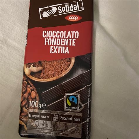 Solidal Coop Cioccolato Fondente Extra Review Abillion