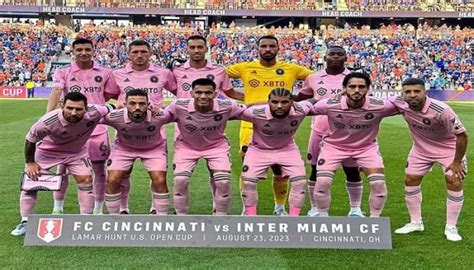 Hasil Fc Cincinnati Vs Inter Miami Lionel Messi Dkk Lolos Ke Final Us Open Cup 2023 News On