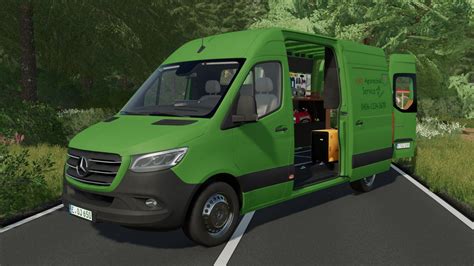 Mercedes Sprinter Rwz V1000 Fs22 Mod Farming Simulator 22 Mod Porn