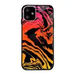 Buy Qrioh Molten Lava Glass Case For Apple IPhone 11 Online At Best