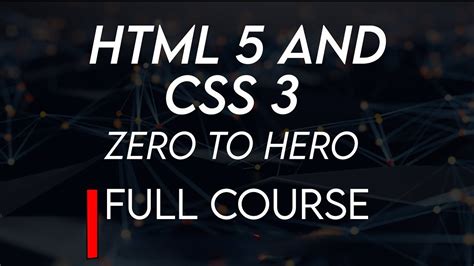 HTML And CSS Tutorial For Beginners HTML CSS Complete Course YouTube