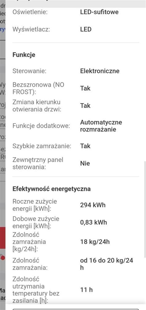 Zamrażarka szufladowa wysoka no Frost Wąpielsk II OLX pl