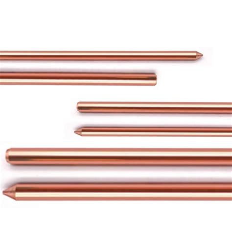 Copper Bonded Earth Rod Copper Clad Steel Ground Rod For Earthing