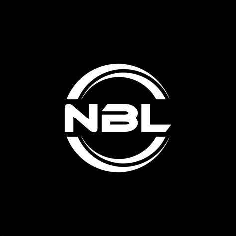 Nbl Logo Diseño Inspiración Para Un único Identidad Moderno Elegancia