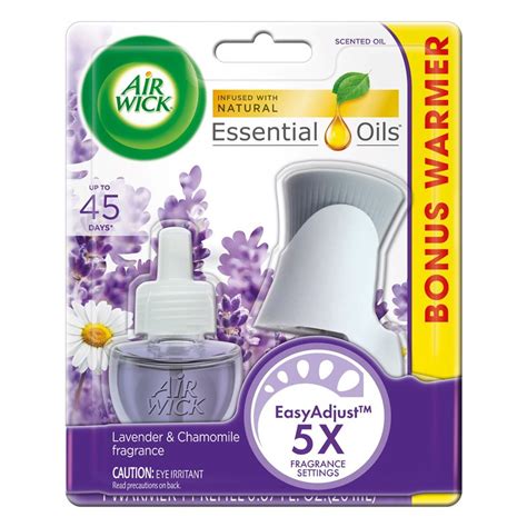 21883 Air Wick Scented Oil Warmer Refill Lavender 1ct Case Of