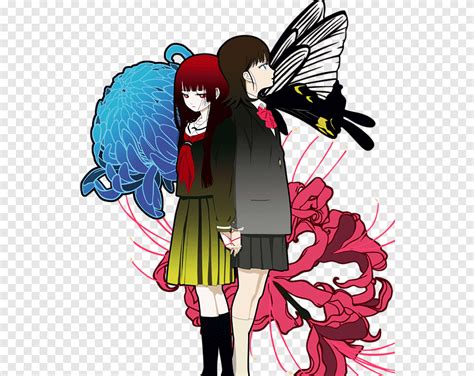 Ai Enma Yuzuki Mikage Anime Ren Ichimoku Hell Girl، Season 3، Red