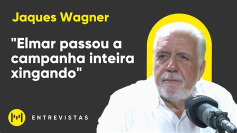 Jaques Wagner comenta sobre suposta recusa para Elmar Nascimento não