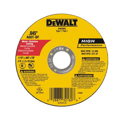 DISCO PARA CORTE DE METAL DE 14 X3 32 X1 DEWALT WCS Soluciones