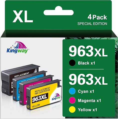 963XL Multipack 963 XL Ink Cartridges Replacement For HP 963 XL 963XL