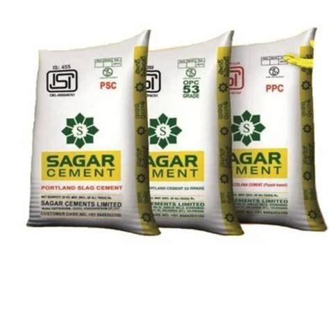 50 Kg Ps Sagar Cement At Rs 390 Bag प्रेशर सेंसिटिव एडहेसिव In Pondicherry Id 25084122733