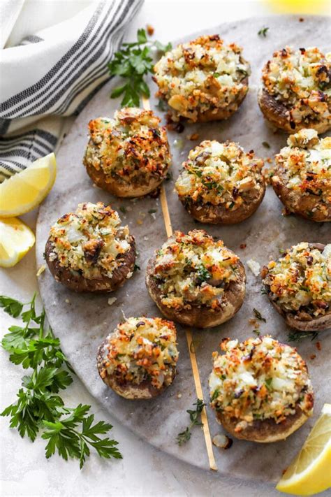 Stuffed Mushrooms Easy Appetizer Two Peas Their Pod